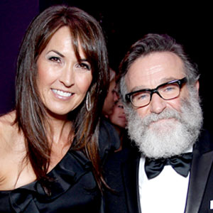 Susan Schneider, Robin Williams Susan Schneider, Robin Williams